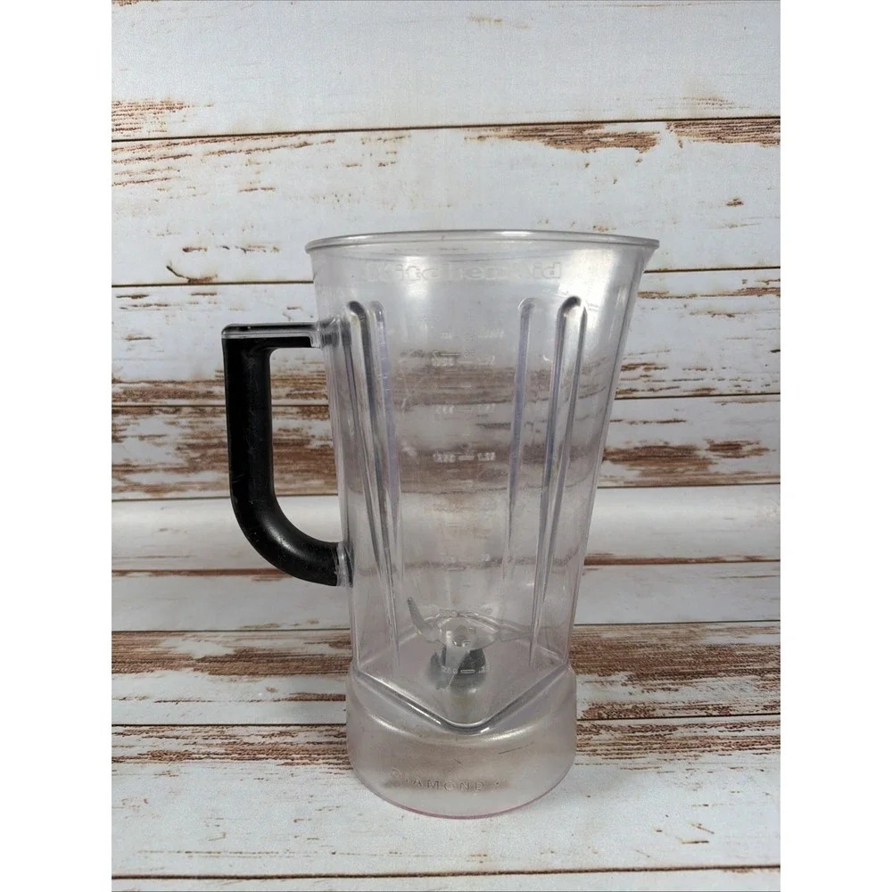 KitchenAid Diamond Blender 60 oz Replacement Pitcher Jar NO LID Used